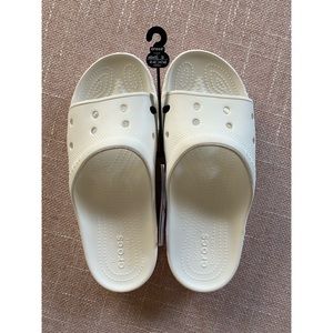 Crocs Coast Slides in White